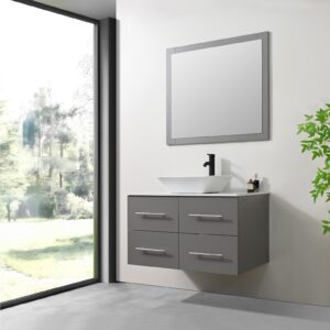 Gabinete CT-12 con espejo y lavabo